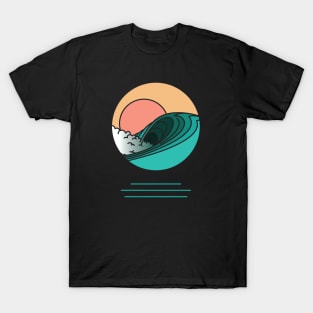 Sun Set Wave T-Shirt